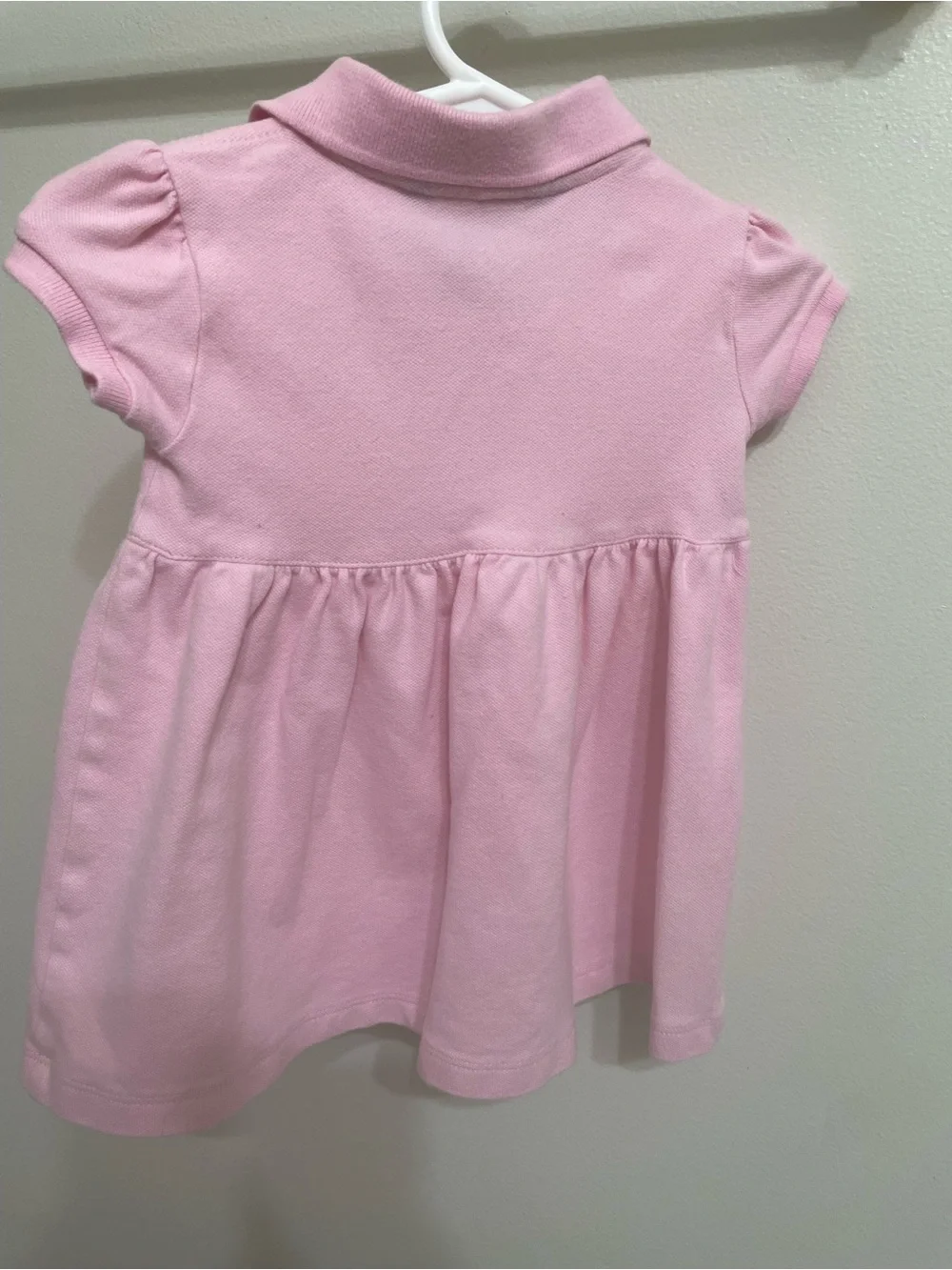 Ralph Lauren Light Pink Polo Dress with Matching Bloomers